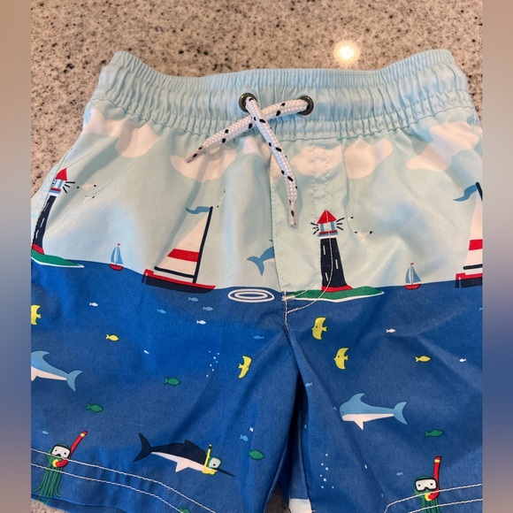 Toddler Swim Trunks 2T - Picture 2 of 4